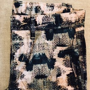 Madewell patterned skinny jeans - size 25